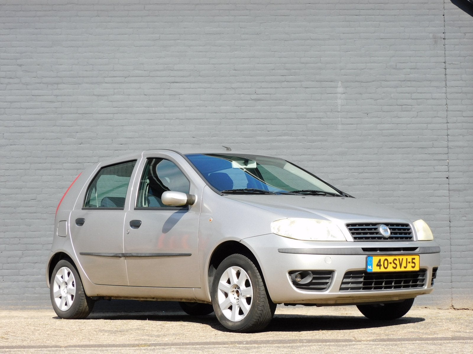 Fiat Punto 1.2 Active AIRCO! LM VELGEN! (bj 2003), Voorwielaandrijving, Stof, Gebruikt, 4 cilinders