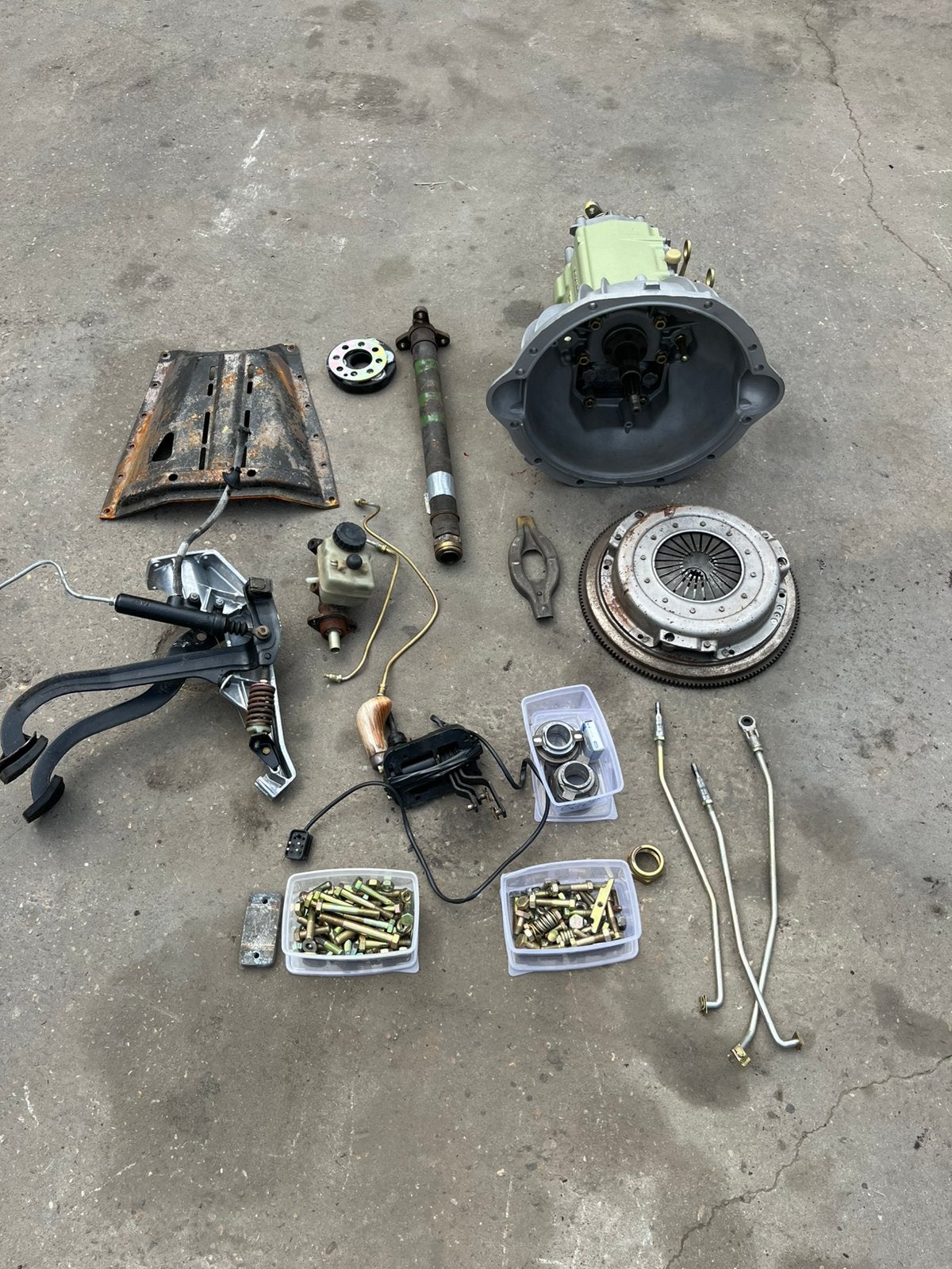 Mercedes R107 versnellingsbak m116 m117, Ophalen, Gebruikt, Mercedes-Benz