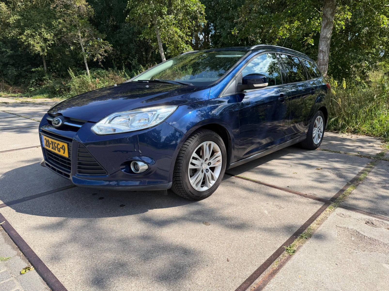 Ford Focus 1.6 TI-VCT Trend | NAP | Volledig onderhouden, Auto's, 1596 cc, Zwart, 4 cilinders, Blauw