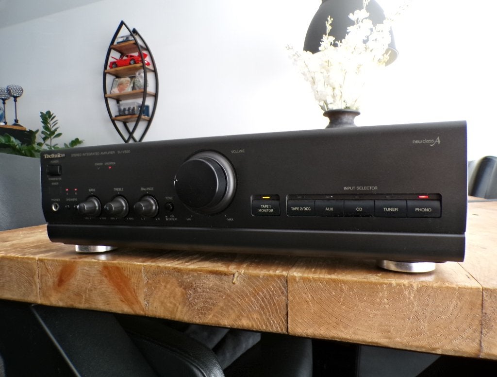 mooie Technics New Class A versterker SU-V500, Overige merken, Gebruikt, Ophalen of Verzenden, 60 tot 120 watt