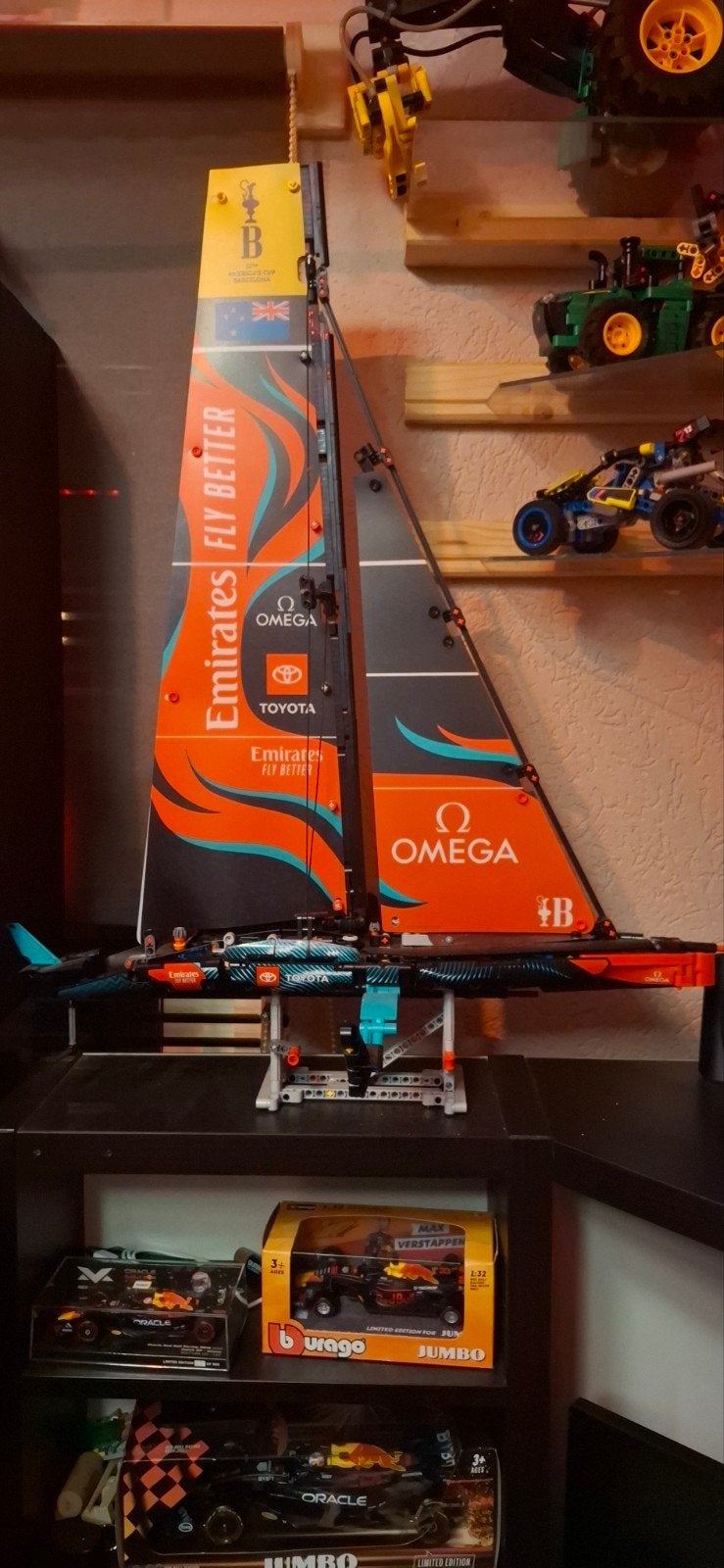 Lego Technic Zeilboot - Emirates Team New Zealand, Ophalen, Zo goed als nieuw