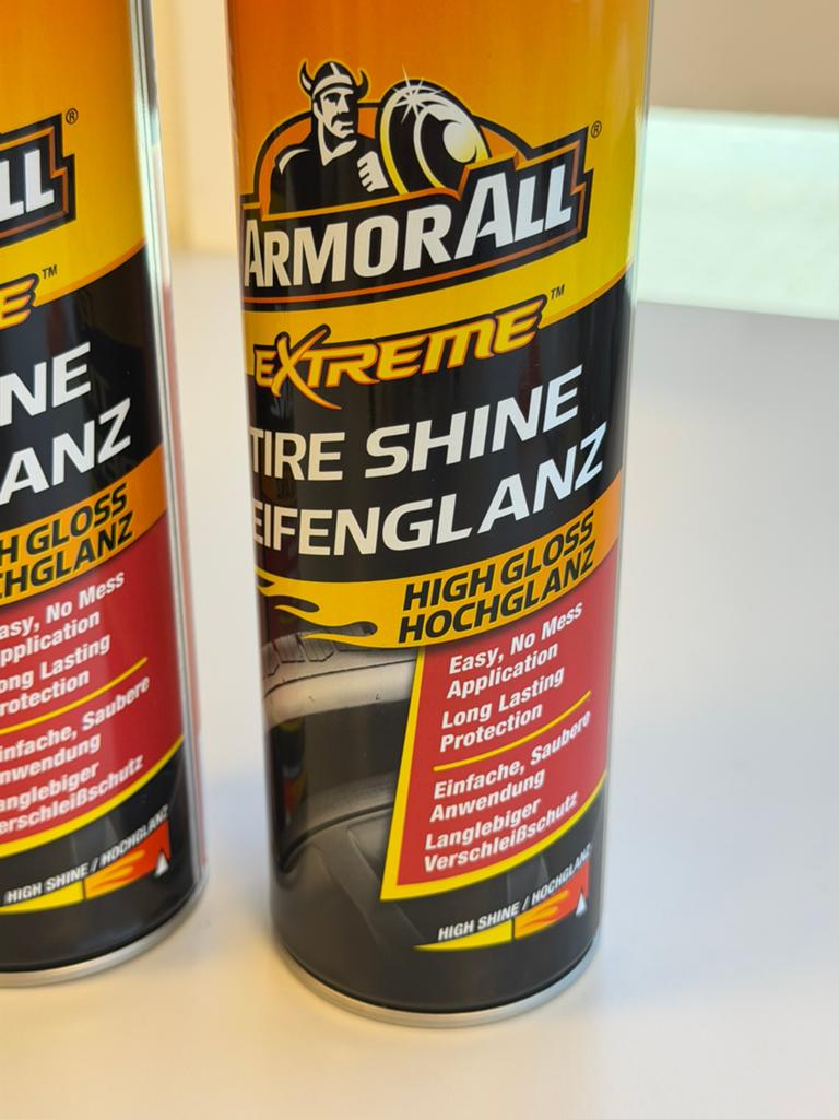 2x Armor All Extreme Tire Shine Bandenglans 500ml spuitbus 2, Ophalen of Verzenden, H, H, H