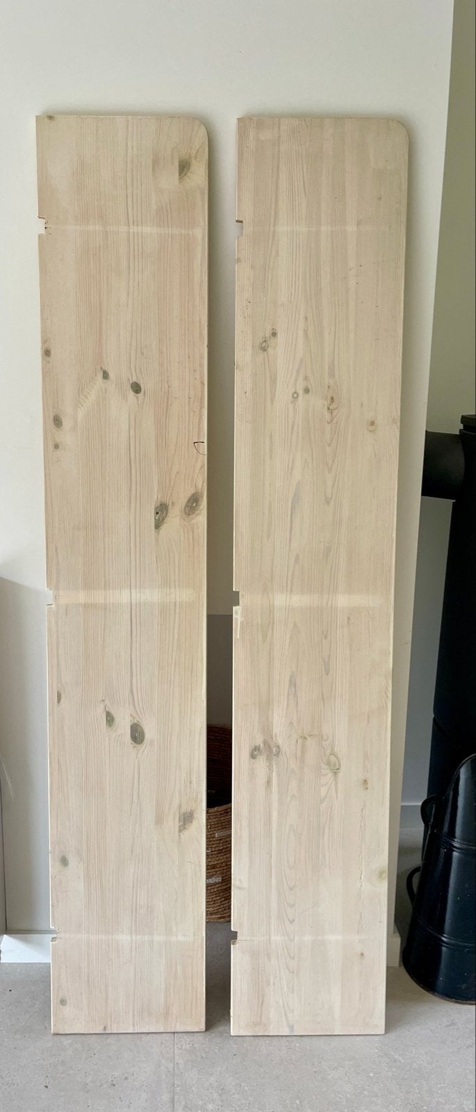 2 Duraline wandplanken 170x30x1.5 cm voor F-systeem, Ophalen, Gebruikt