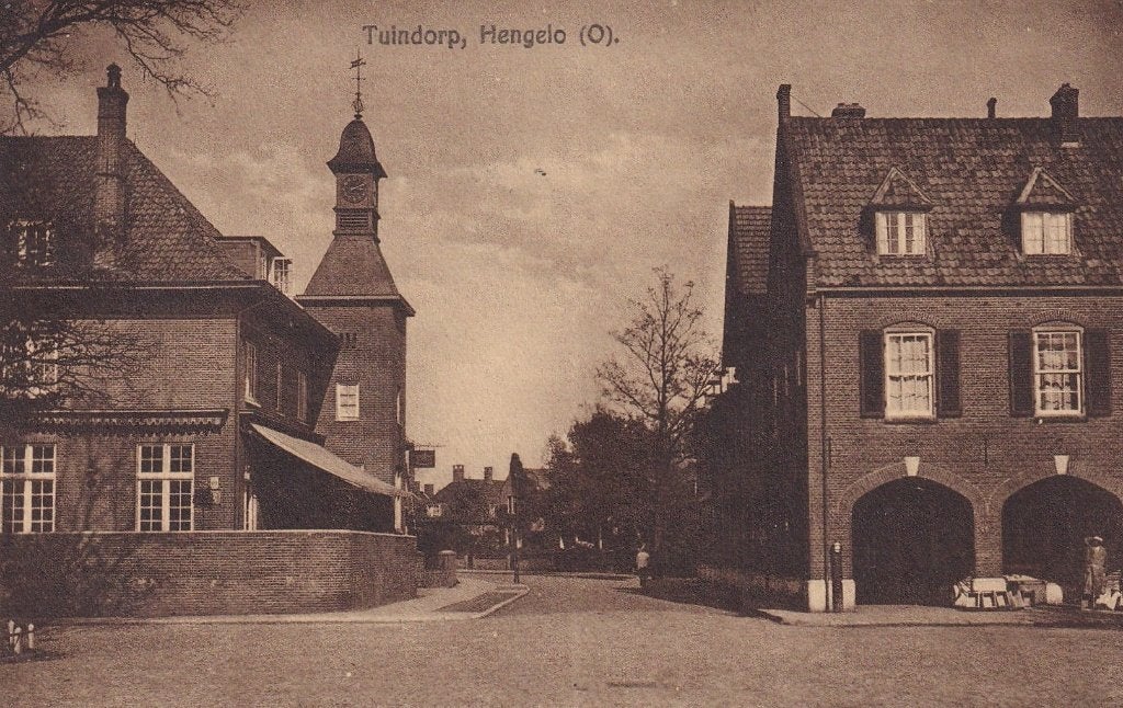 Hengelo, Tuindorp, 1925., Verzenden, 1920 tot 1940, Gelopen, Overijssel
