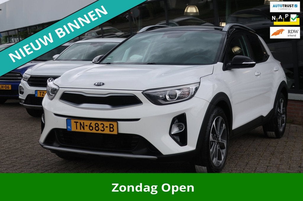 Kia Stonic 1.0 T-GDi DynamicLine 1e EIG_LED_NAVI_KEYLESS_CAM, Auto's, Kia, Voorwielaandrijving, Gebruikt, Automatische klimaatregeling