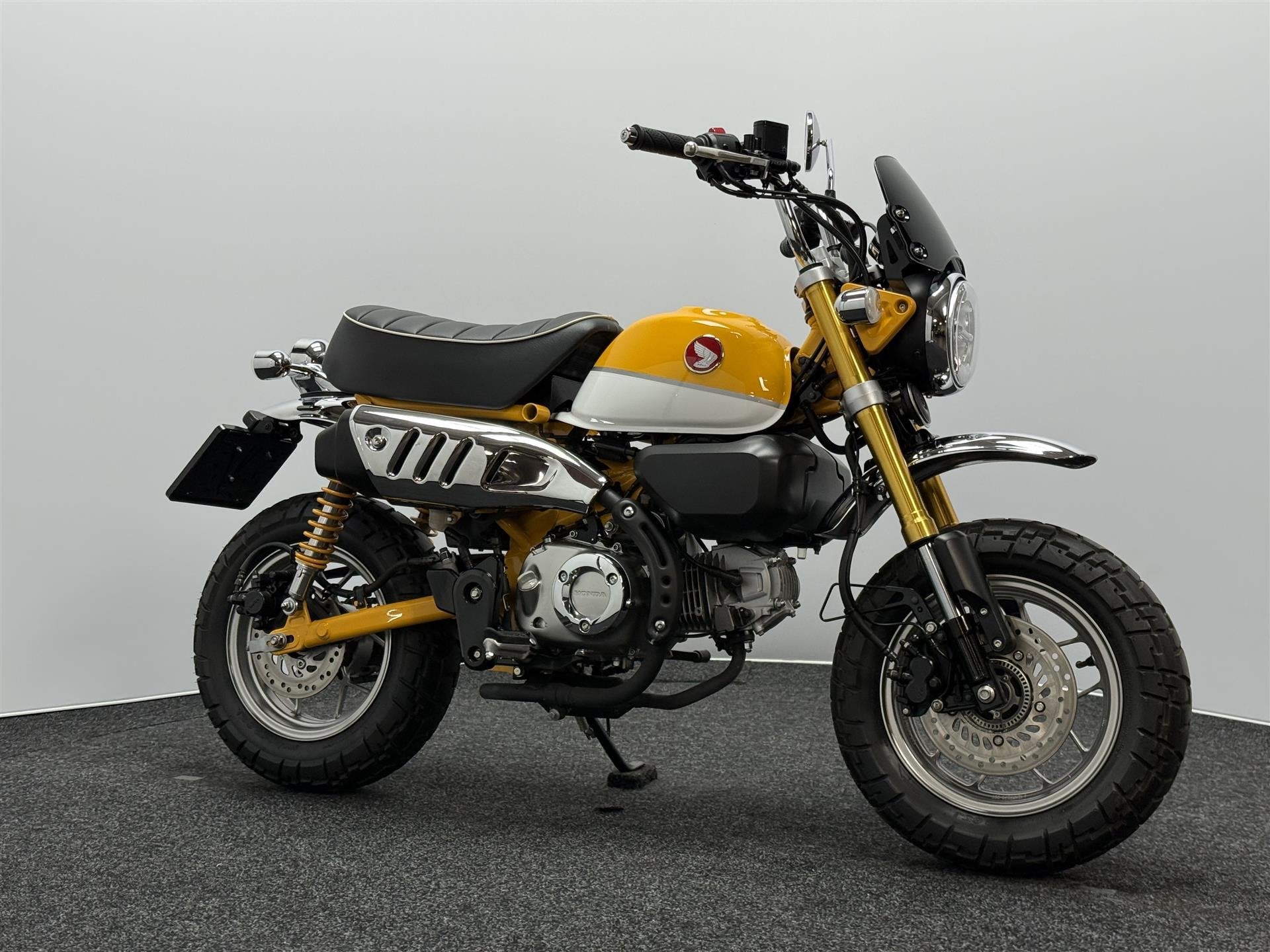 Honda Monkey Z 125, 125 cc, 11 kW of minder, Handgeschakeld, ABS