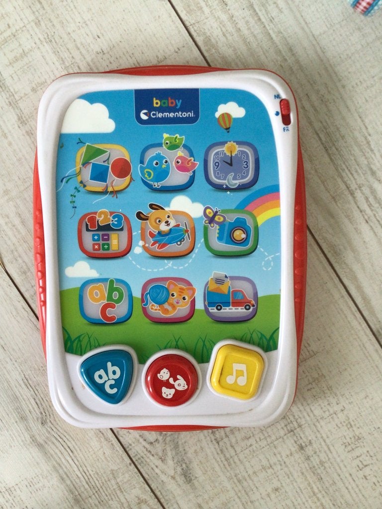 Baby Clementoni tablet, Ophalen of Verzenden, Zo goed als nieuw, Overige typen, Met licht