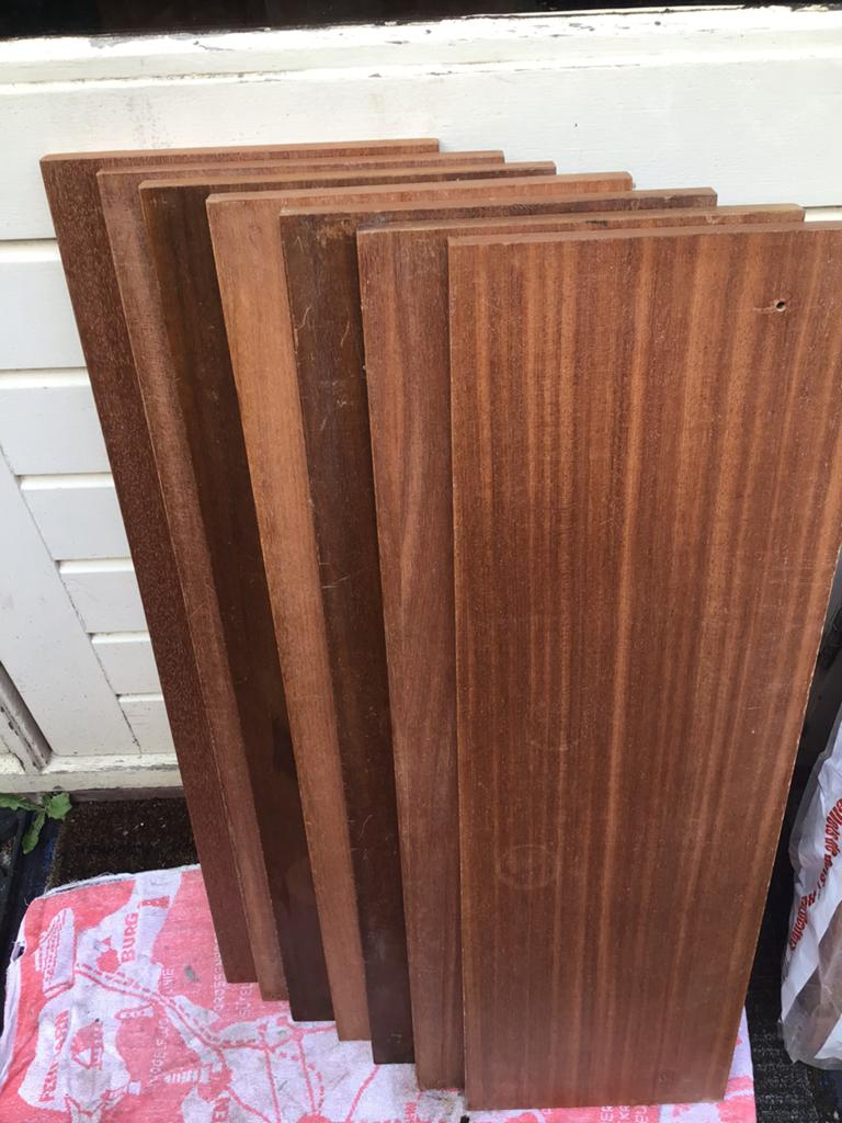 Houten planken - diverse afmetingen, Doe-het-zelf en Verbouw, Hout en Planken, Ophalen, Gebruikt, Minder dan 25 mm, Plank