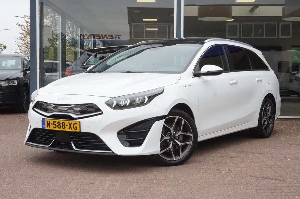 Kia Ceed Sportswagon 1.6 GDI PHEV ExecutiveLine Automaat | V, Auto's, 8 kWh, Gebruikt, Wit, 84 €/maand