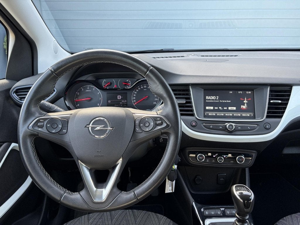 Opel Crossland X 1.2 Turbo Edition 2020 110pkDealer Onderhou, Gebruikt, 1199 cc, Wit, Origineel Nederlands