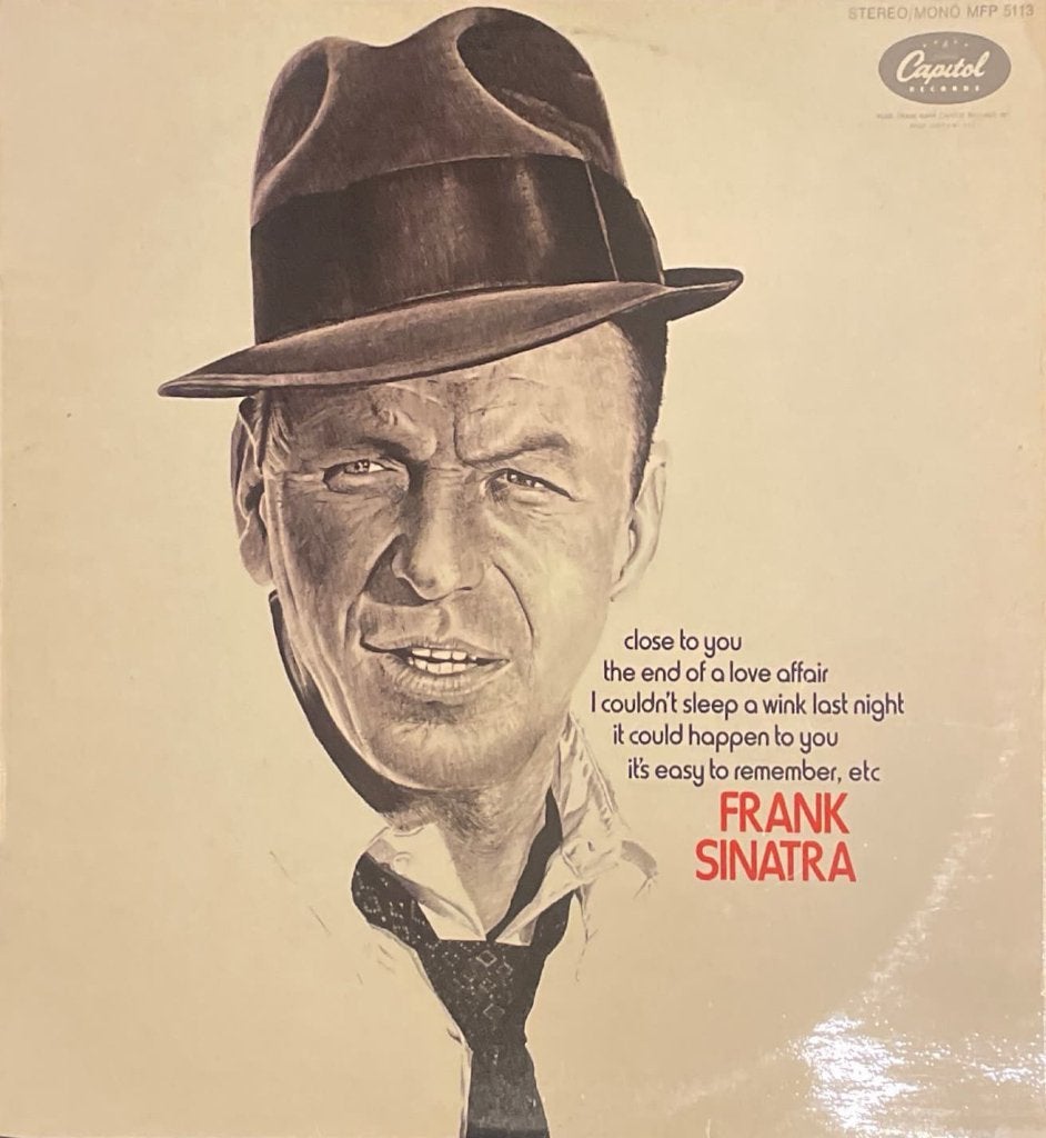 Frank Sinatra - CloseTo You, 1980 tot heden, Ophalen of Verzenden, Zo goed als nieuw, 12 inch