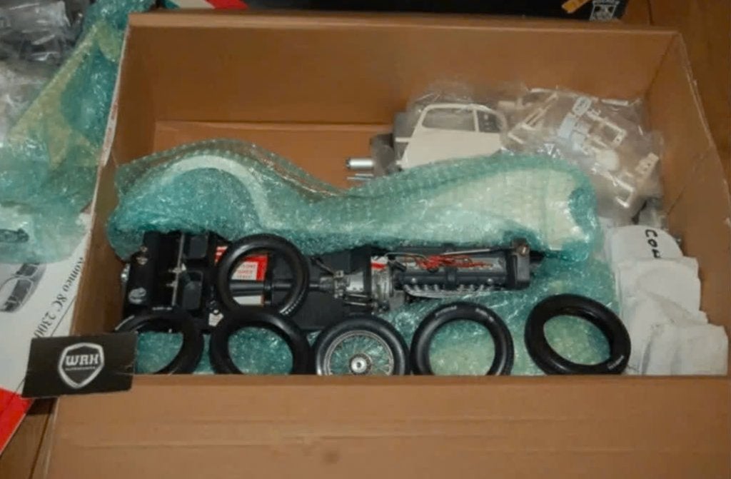 1:8 ALFA ROMEO 8C COUPE ELEGANT POCHER zie info WRH, Verzenden, Zo goed als nieuw, 1:5 t/m 1:8, Auto