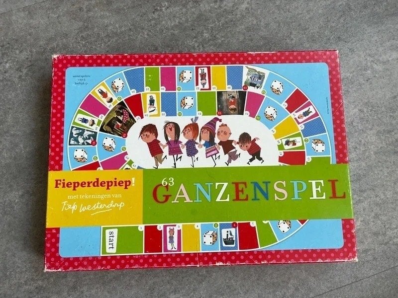Rubinstein - Fieperdepiep! Ganzenspel - compleet, Ophalen of Verzenden, Ontdekken