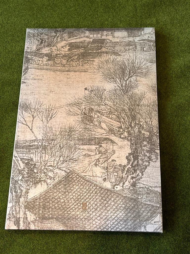 Chinees postzegelblok in zijden boek (zie foto 8, pagina 7), Ophalen of Verzenden, Postfris, Oost-Azië