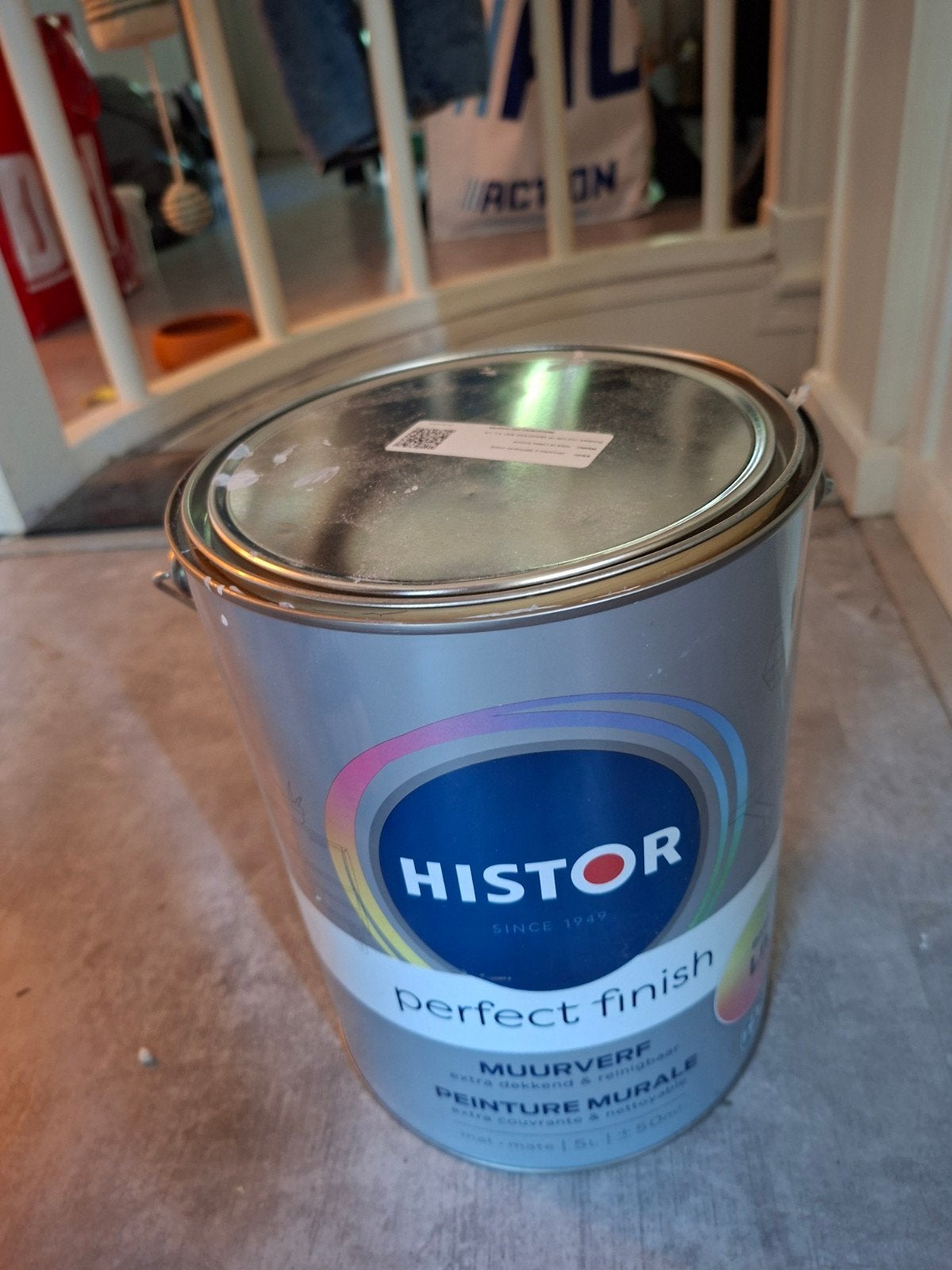 Histor Perfect Finish Muurverf Mat Roze 5L - PPG1059-2, Ophalen of Verzenden