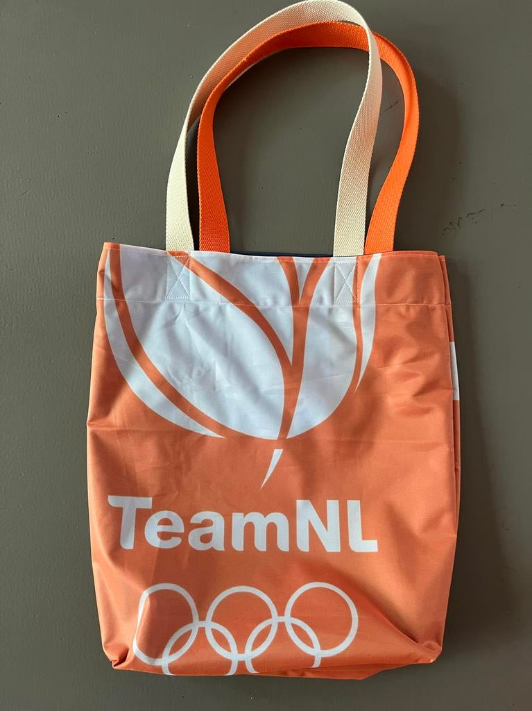 TeamNL tote bag - A, Ophalen of Verzenden, Zo goed als nieuw, Zwart