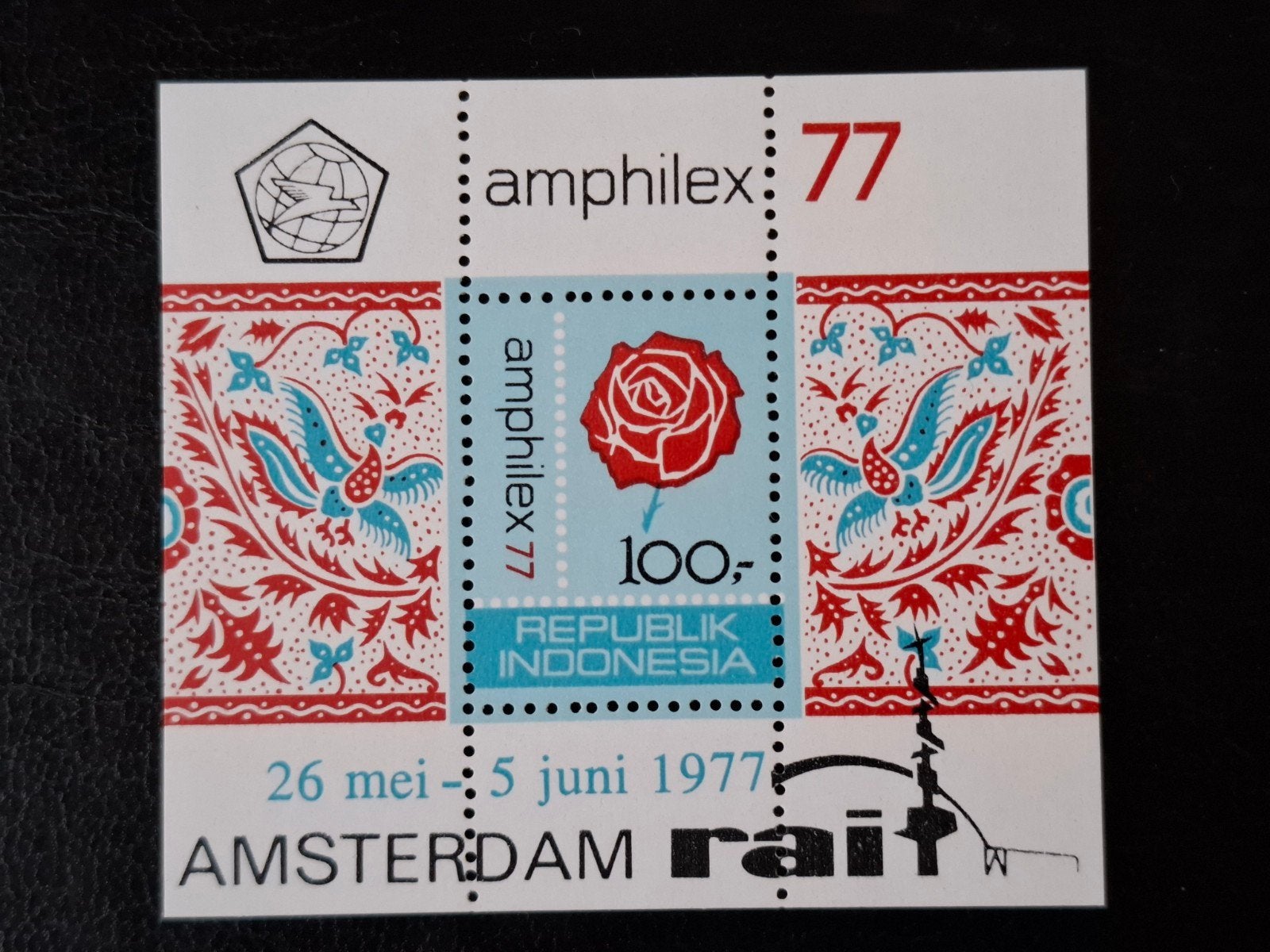 Indonesië 1977 Amphilex'77, Ophalen of Verzenden, Postfris, Zuidoost-Azië