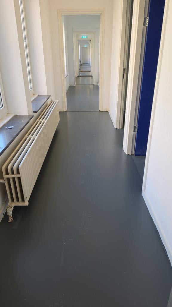 VOOR AL UW GIETVLOEREN !!   PU#EPOXY#SIERGRIND#PMMA#EGALINE, Garantie, Vloerbewerking of Renovatie