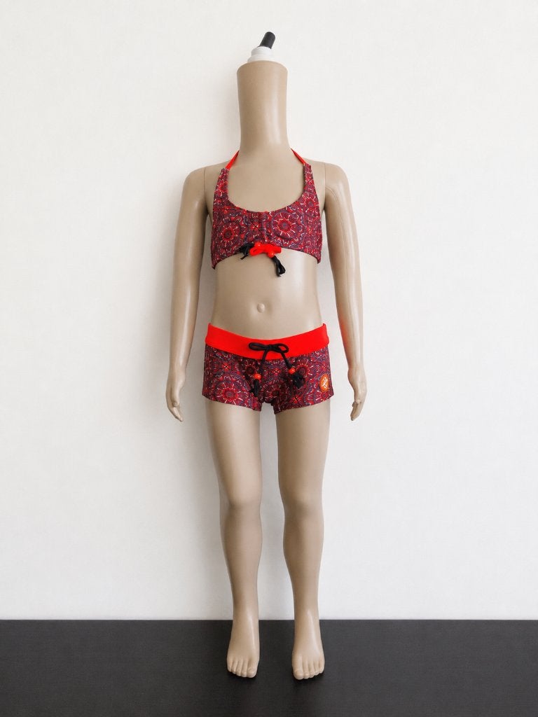 Bikini Zee&Zo Daisy Maroccan Red maat 92 NIEUW, SO, Bikiniset, Nieuw, Zee&Zo