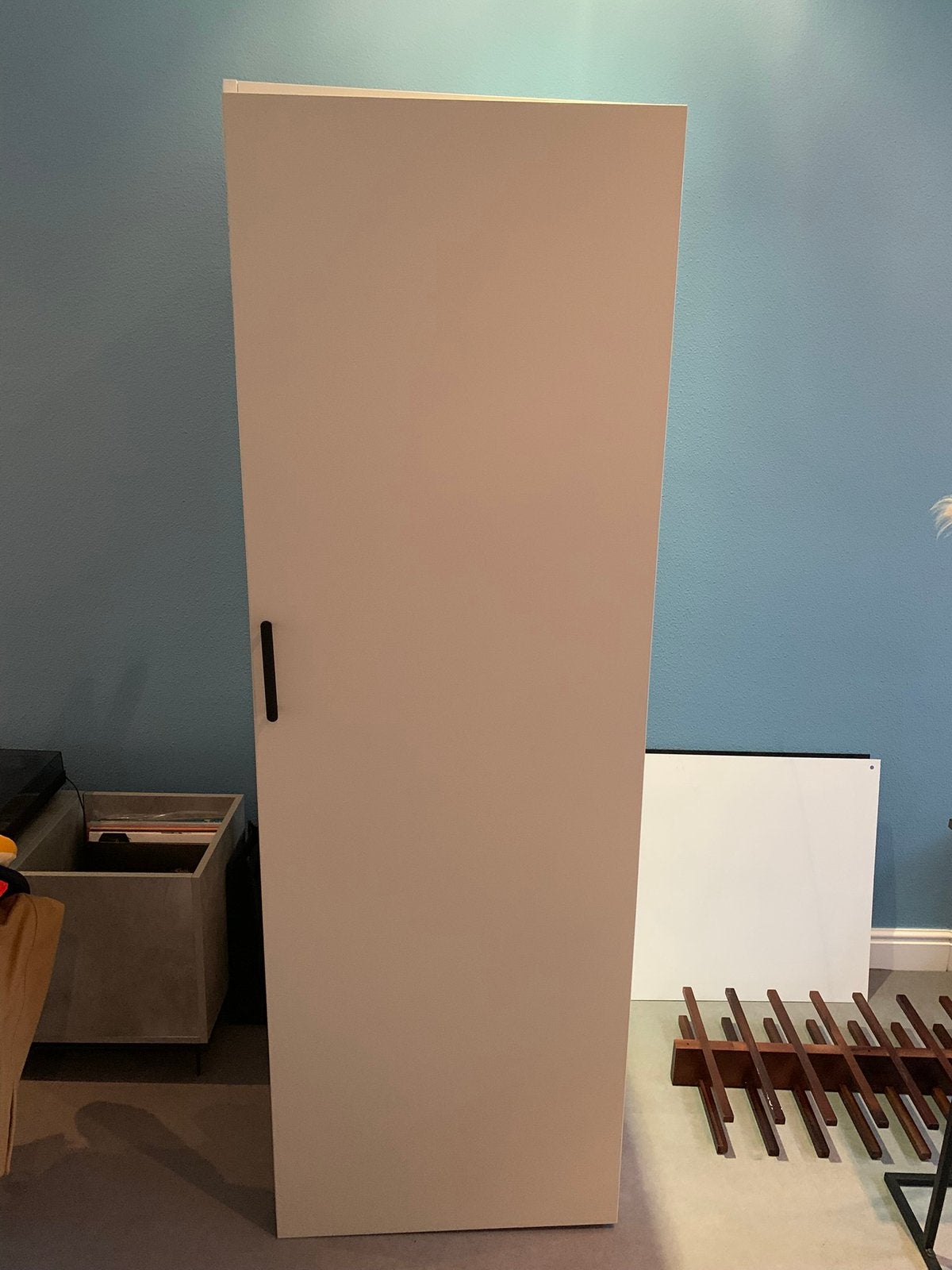 EUR 40 - IKEA Skatval/Platsa Kast met lichtbeigedeur, Huis en Inrichting, Ophalen, Gebruikt, 50 tot 100 cm, 50 tot 75 cm