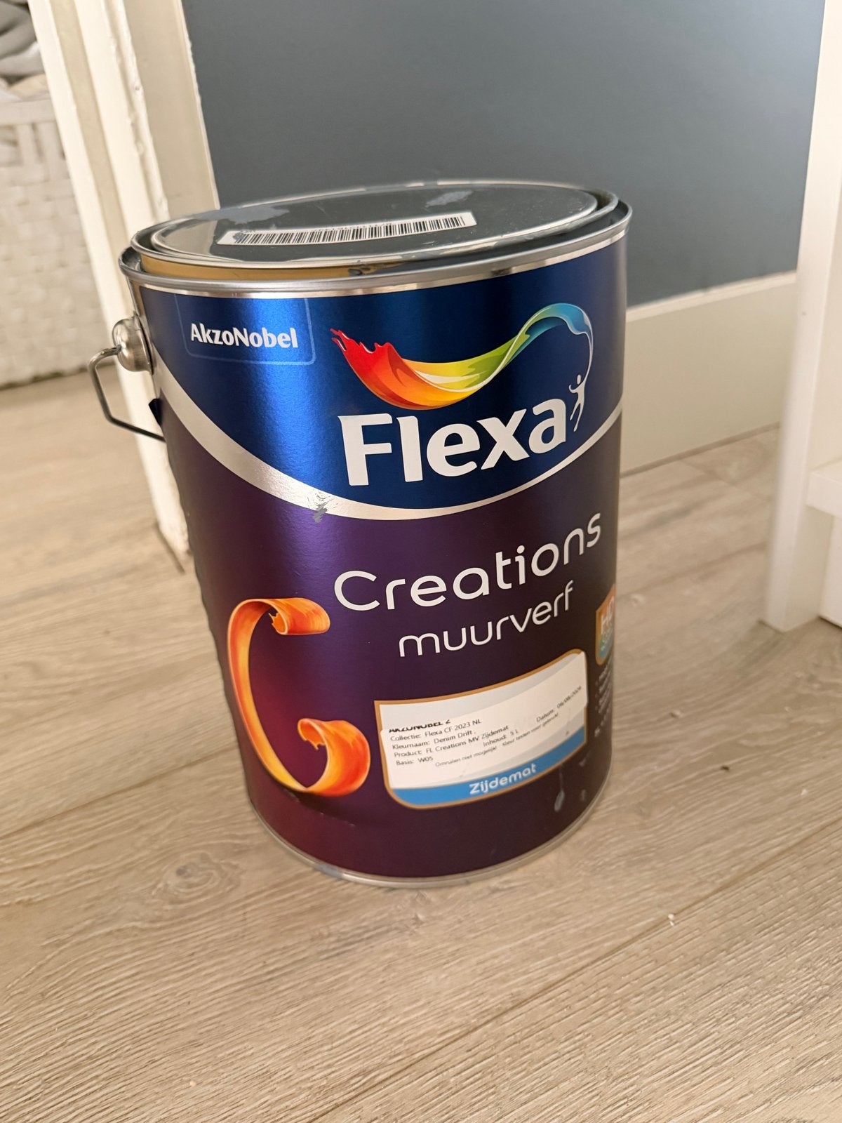 Flexa Creations Muurverf Zijdemat - denim drift