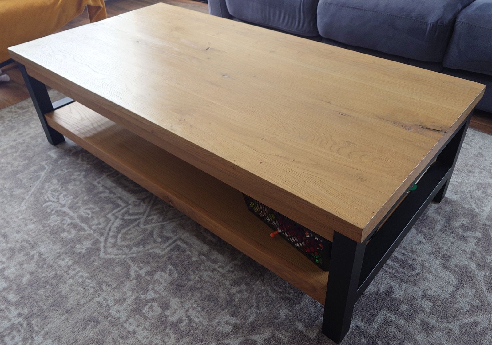 Salontafel Goossens Santos, Ophalen, Gebruikt, 100 tot 150 cm, Modern, Industrieel