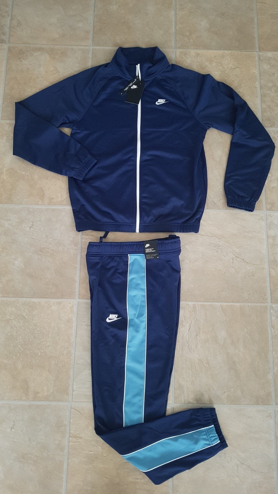 blauw nike trainingspak maat S, Ophalen of Verzenden, Nieuw, Blauw, Nike
