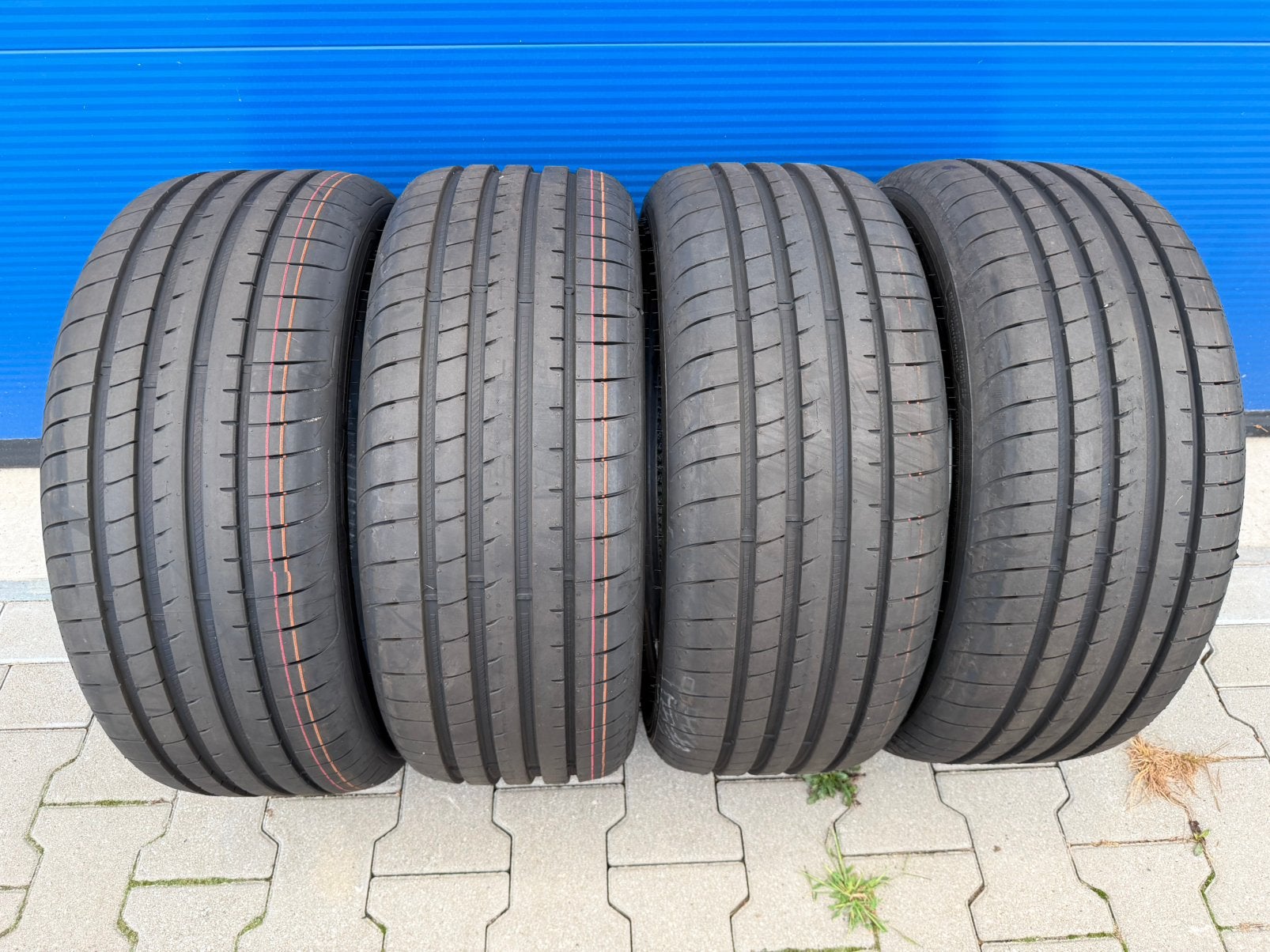 4x 245/45 18'' Goodyear Eagle F1 zomerbanden DEMO DOT26, 18 inch, 245 mm, Nieuw, Ophalen of Verzenden