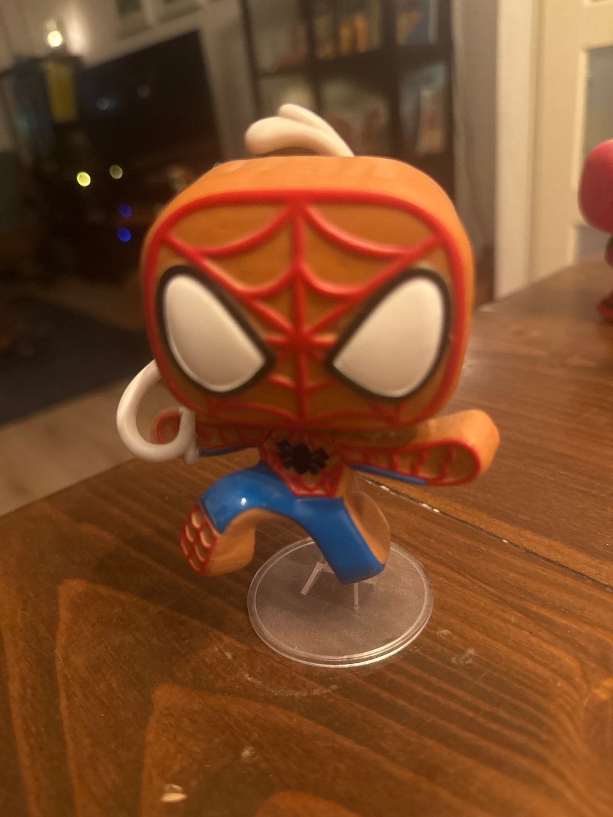 Funko Pop! Spider-Man Gingerbread Marvel, Ophalen of Verzenden, Zo goed als nieuw