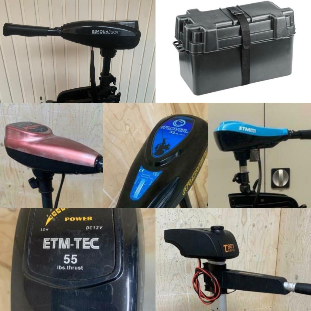 Diverse onderdelen en fluistermotoren, Ophalen, Met afstandsbediening, Minder dan 5 pk, Elektrisch