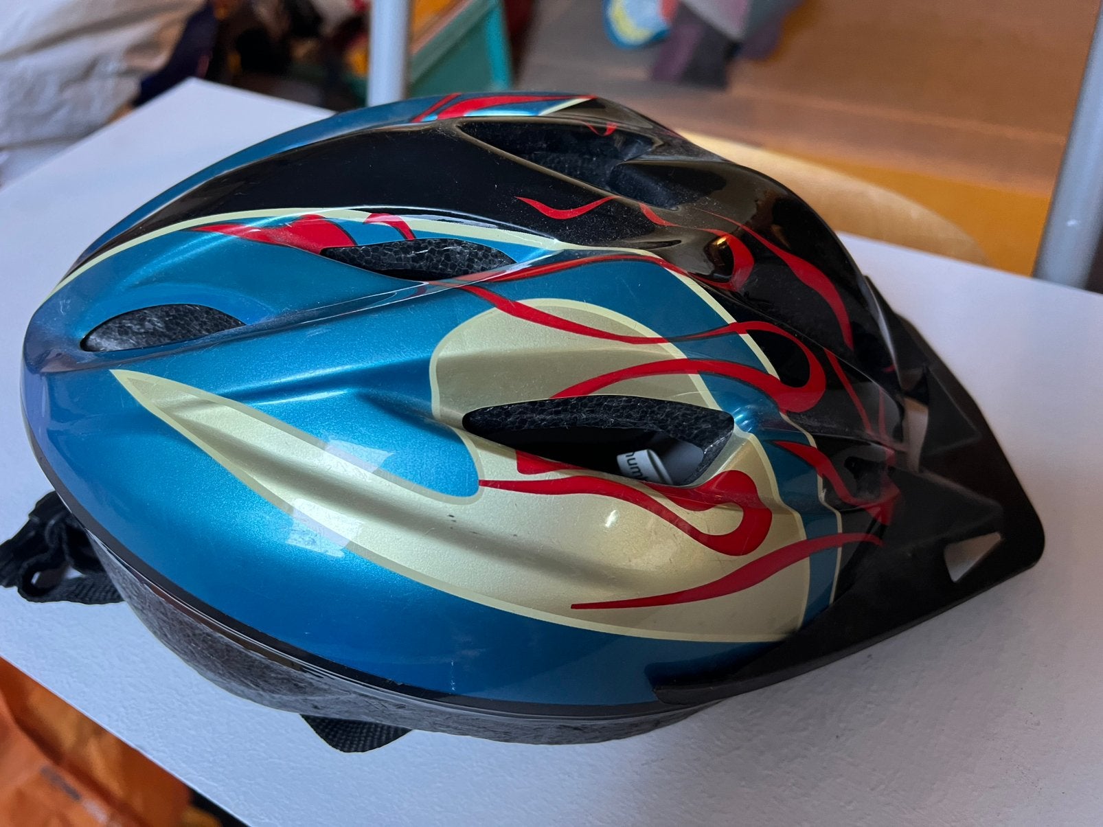 Fietshelm kind, Fietsen en Brommers, Ophalen of Verzenden, Zo goed als nieuw, Small