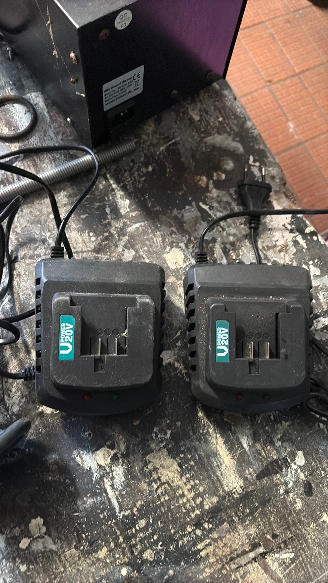 2 vonroc laders, Doe-het-zelf en Verbouw, Gereedschap | Machine-onderdelen en Toebehoren, Ophalen of Verzenden, Zo goed als nieuw