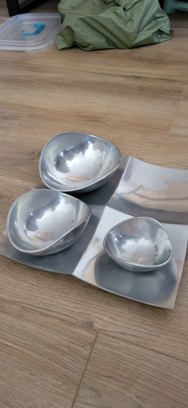 Verzilverde schalen set - Rofra Home Fashionation, Ophalen