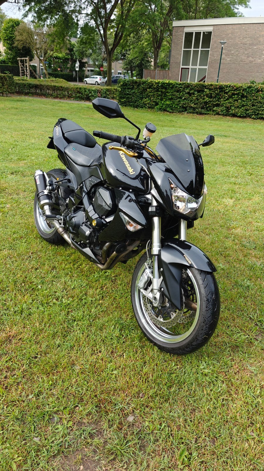 Prachtige Kawasaki Z1000 ABS '07 - 🖤💛 - Bladgoud, Occasion, 4 cilinders, Motorrijbewijs A, Sportuitlaat