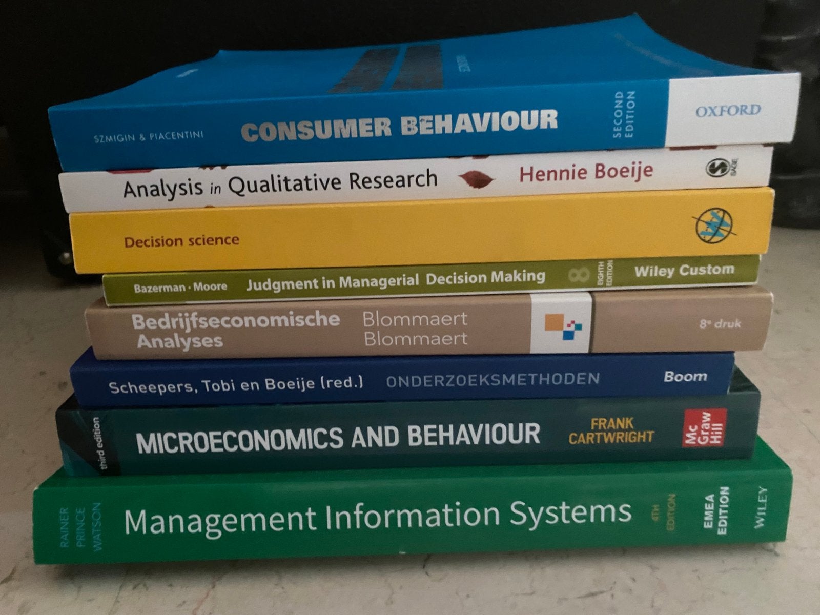 Boekenpakket Bedrijfs- en Consumentwetenschappen, Ophalen of Verzenden, Gamma, Zo goed als nieuw, Niet van toepassing