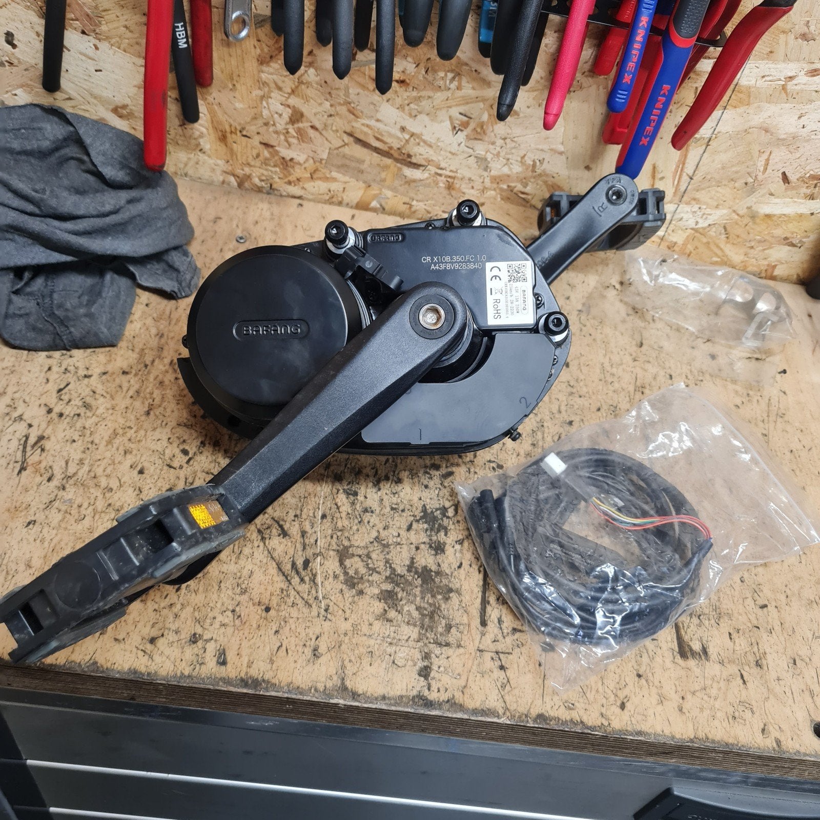 Goede Bafang M400 middenmotor canbus 43V 6500km bj2022, Fietsen en Brommers, Fietsonderdelen, Bafang, Zo goed als nieuw, Bafang