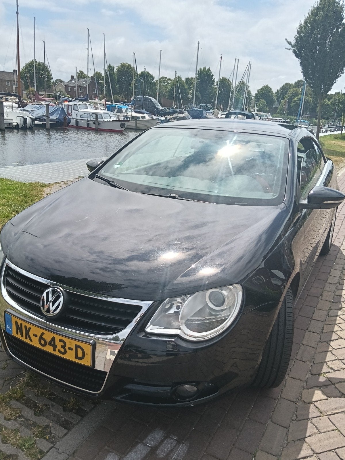 Volkswagen Eos 1.4 TSI 90KW 2009 Zwart, Voorwielaandrijving, 15 km/l, 4 cilinders, Cabriolet