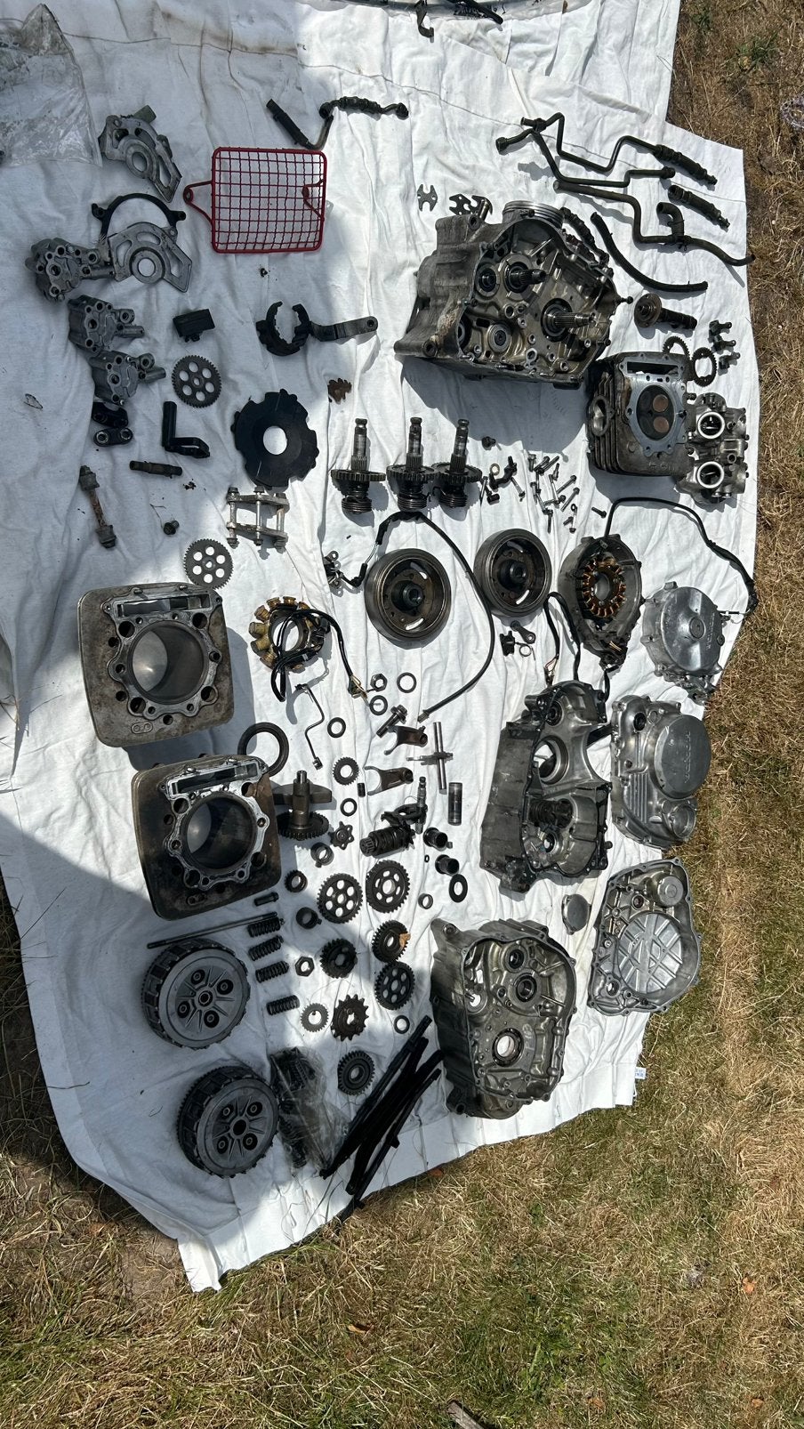 Honda XR600R blokdelen, Ophalen of Verzenden, Gebruikt