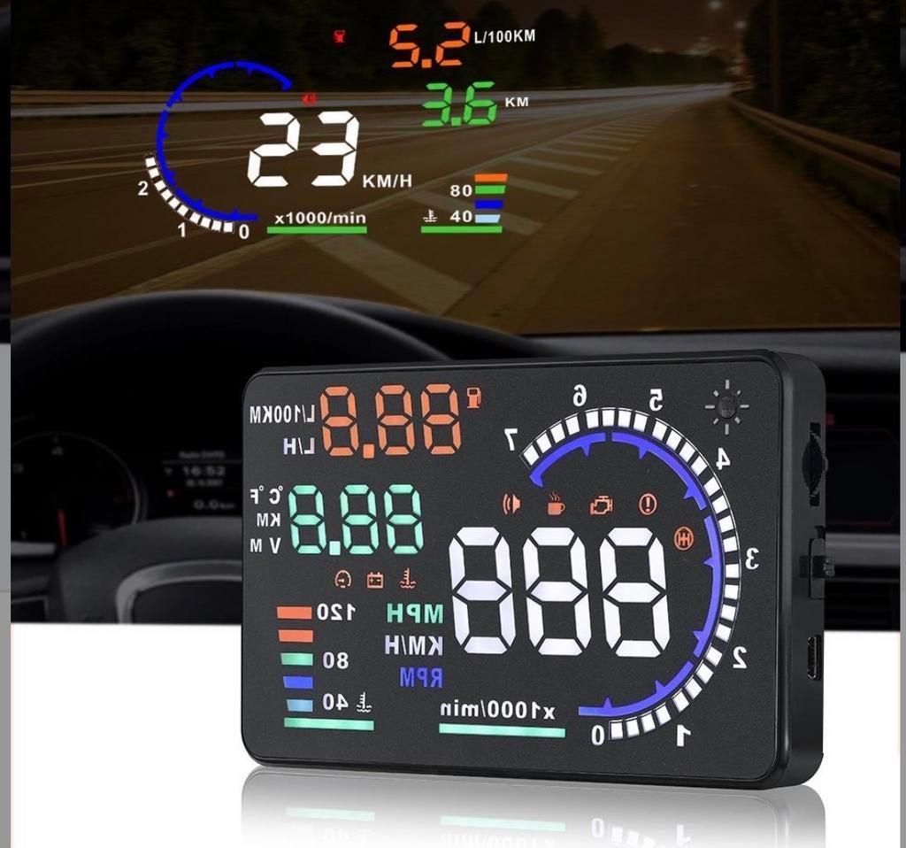 Joom OBD2 Snelheidsmeter Toerenteller Olie Temperatuur, Ophalen of Verzenden, Nieuw, Universele onderdelen