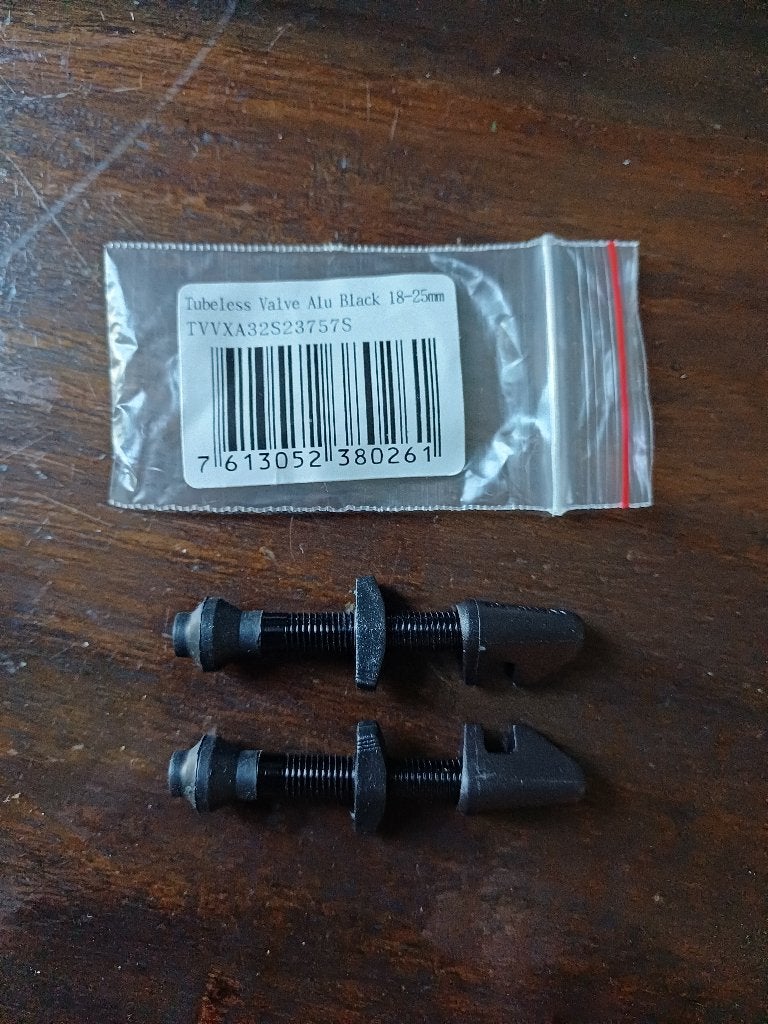 2 DT Swiss tubeless ventielen (velghoogte 18-25mm), Overige materialen, Overige typen, Racefiets, Ophalen of Verzenden