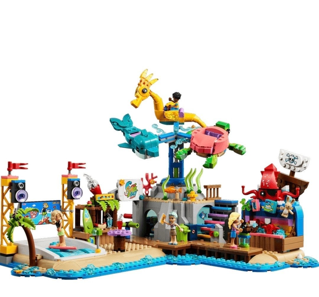 LEGO Friends Strandpretpark (41737) Unieke Bewegende Kermis, Overige thema's, Lego, Ophalen of Verzenden, Zo goed als nieuw