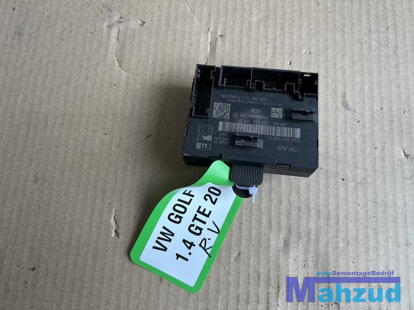 VW GOLF 7 Rechts voor deur module 5Q0959592E 2012-2021, Gebruikt, Volkswagen, Volkswagen AG, Berliner Ring 2
38440  Wolfsburg, DE