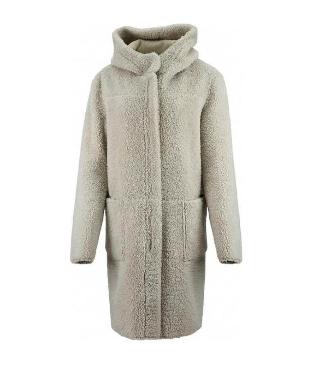 Rino & Pelle teddy jas beige twee kanten draagbaar, maat M/L, Kleding | Dames, Maat 38/40 (M), Beige, Ophalen of Verzenden, Zo goed als nieuw
