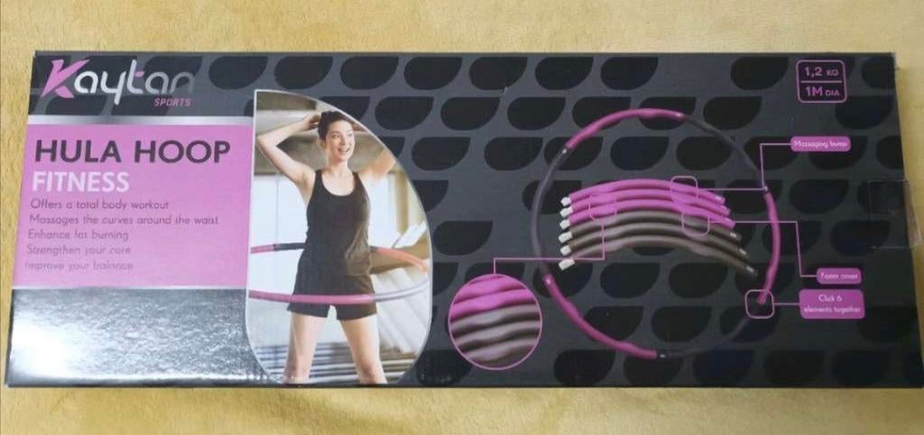 Kaytan Sports Hula Hoop Fitness - 1.2kg, 1m diameter, Ophalen of Verzenden, Nieuw