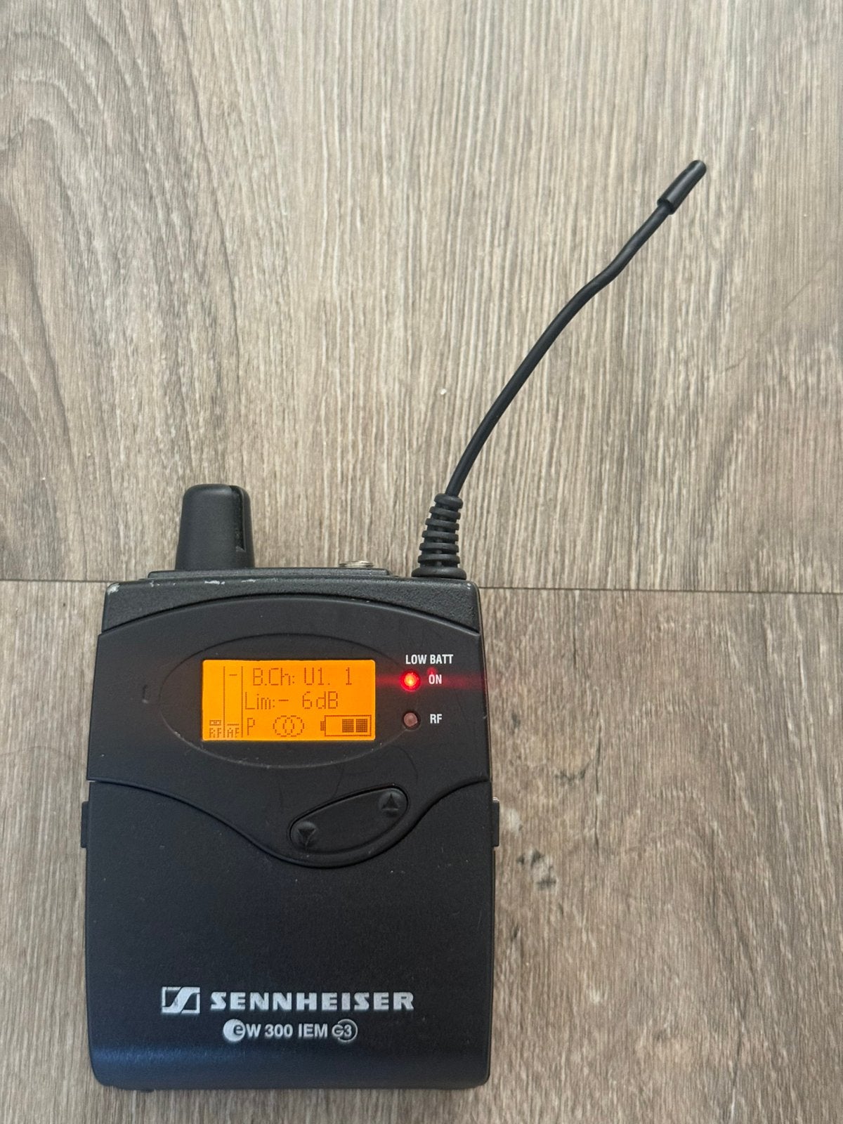 Sennheiser EW300 IEM G3 ontvanger (C-band, 734-776MHz), Muziek en Instrumenten, Microfoons, Ophalen of Verzenden, Zo goed als nieuw