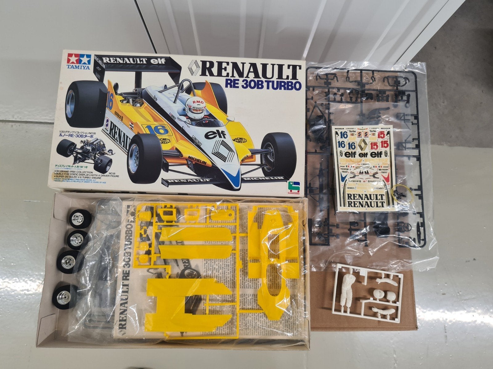 6 x vintage Tamiya F1 bouwdozen,  nieuw., Ophalen, Auto, Groter dan 1:32, Nieuw