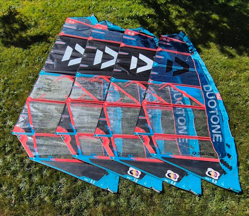 4× Duotone Warp_Fin 2025, Watersport en Boten, Windsurfen, Ophalen