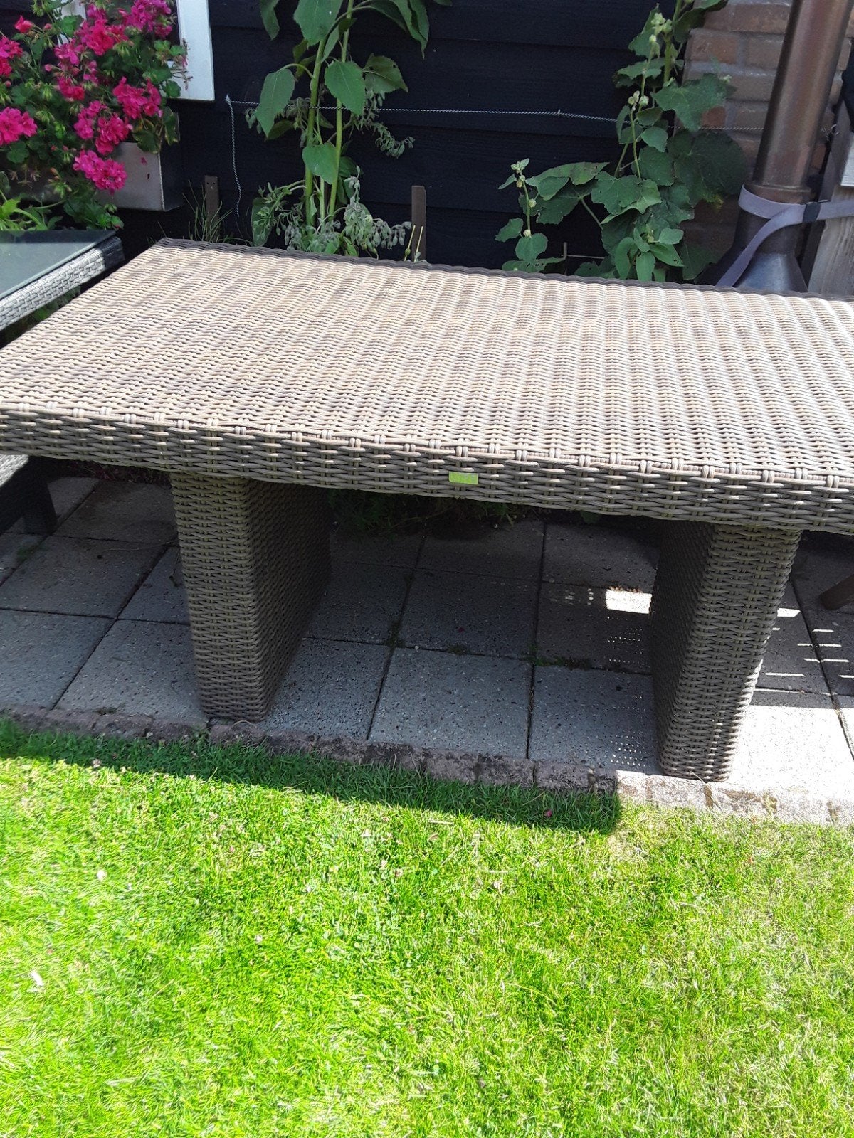 Tuin/balkontafel 80x145 cm, Ophalen, Gebruikt, Rechthoekig