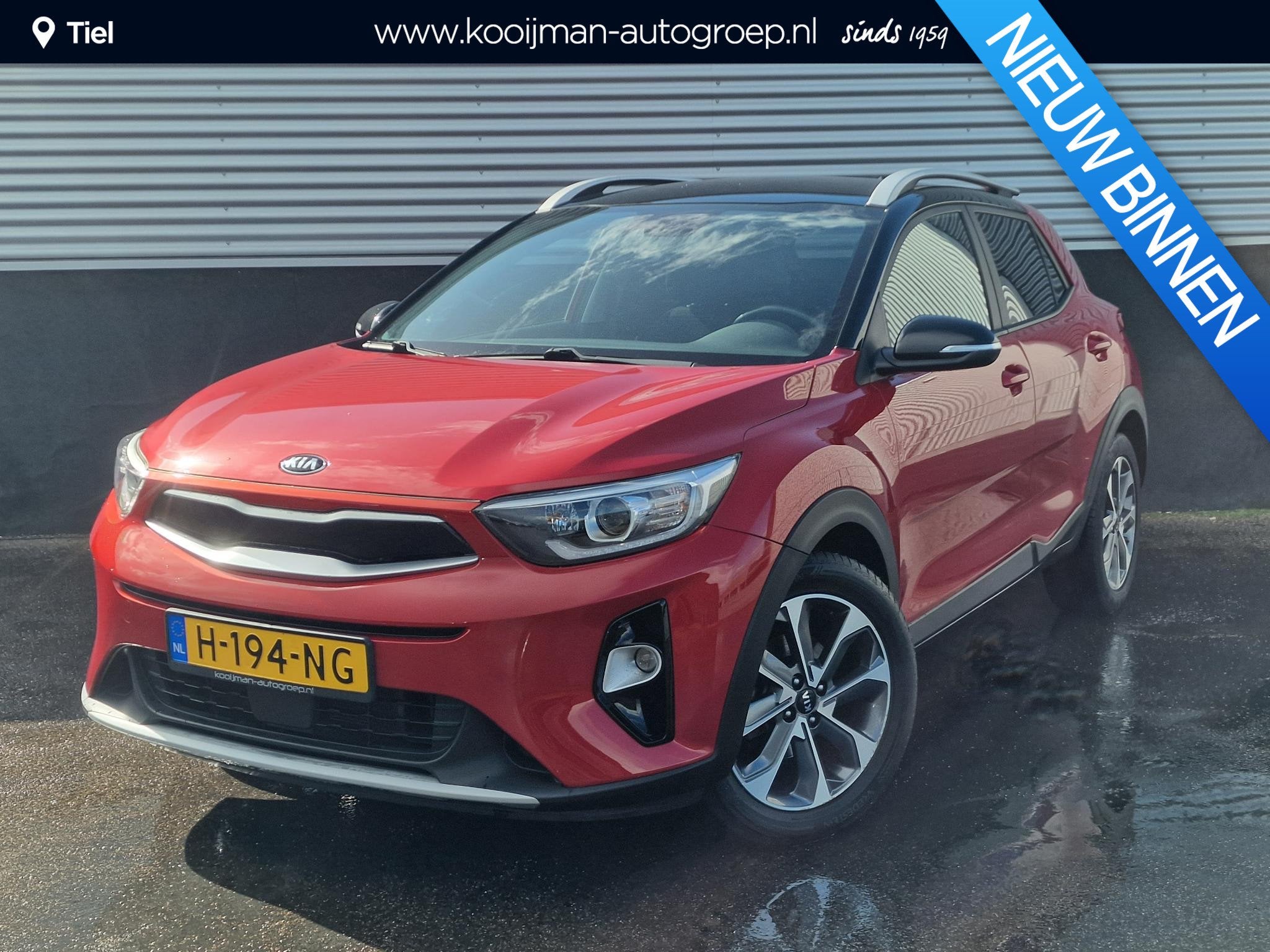 Kia Stonic 1.0 T-GDi DynamicPlusLine Nieuw geleverd en deale, Voorwielaandrijving, Dealer onderhouden, Gebruikt, Euro 6