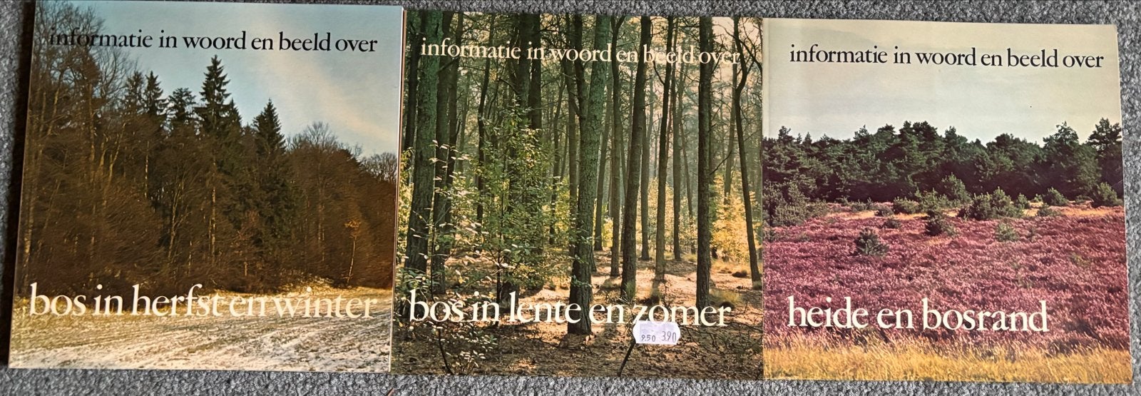 Informatie in woord en beeld over bos en heide - 3 delen, Boeken, Ophalen of Verzenden, Zo goed als nieuw, Natuur algemeen
